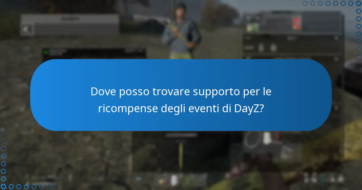 Come posso risolvere i problemi con le ricompense degli eventi di DayZ?