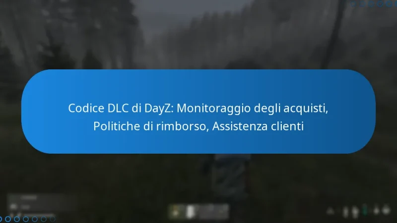 Codice DLC di DayZ: Monitoraggio degli acquisti, Politiche di rimborso, Assistenza clienti